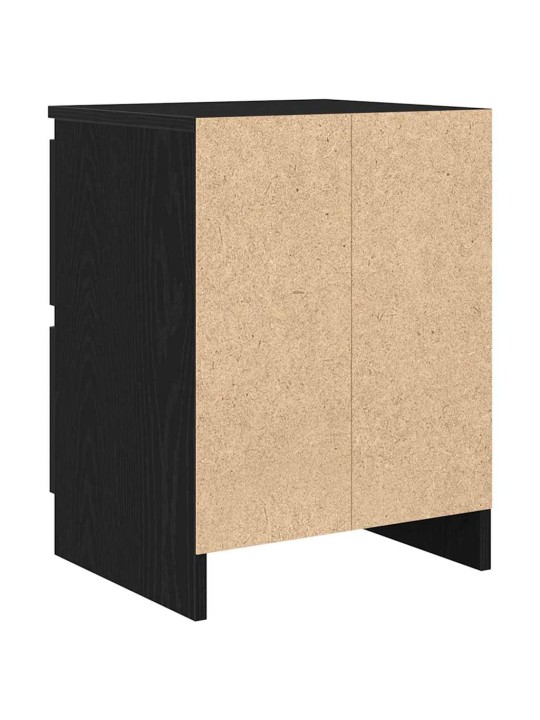 Tv skříňka černá 40x35x54 cm kompozitní dřevo