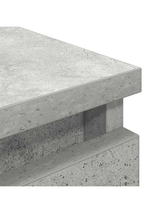 Tv skříňka betonově šedá 40x35x54 cm kompozitní dřevo