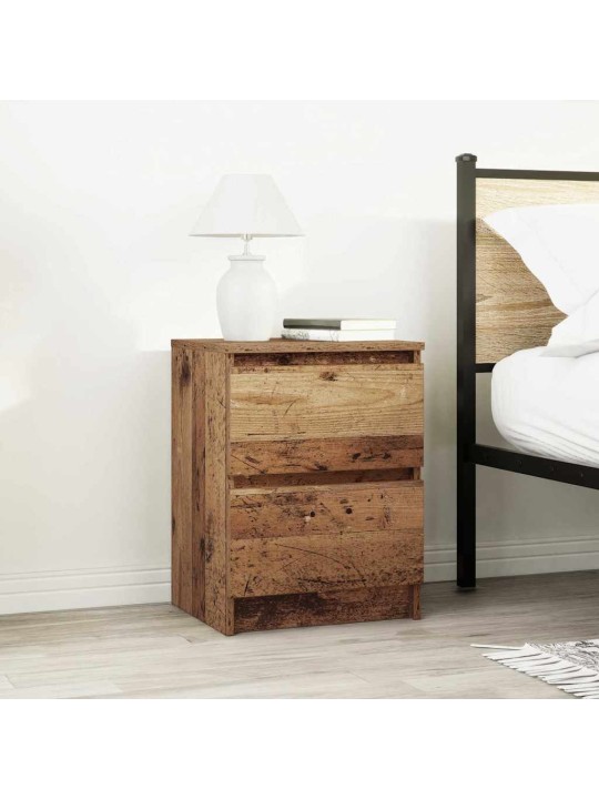 Tv skříňka old wood 40x35x54 cm kompozitní dřevo