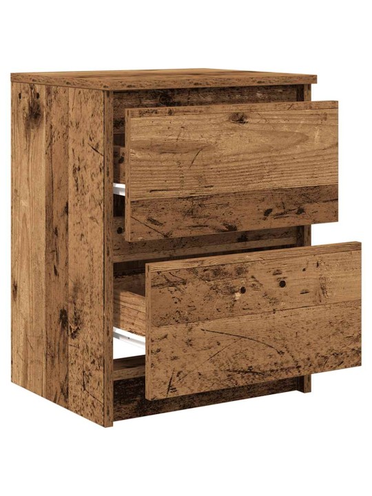Tv skříňka old wood 40x35x54 cm kompozitní dřevo