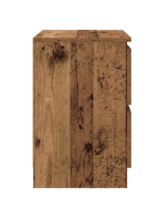 Tv skříňka old wood 40x35x54 cm kompozitní dřevo