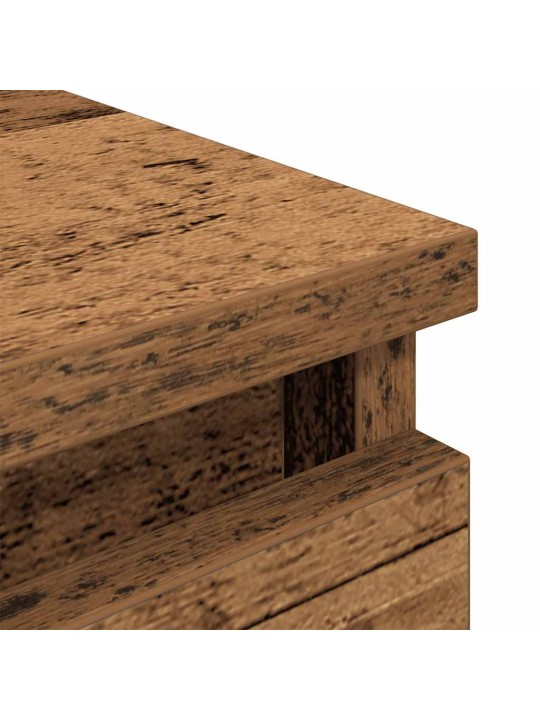 Tv skříňka old wood 40x35x54 cm kompozitní dřevo