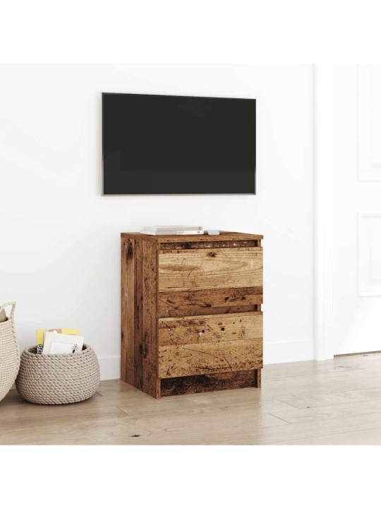 Tv skříňka old wood 40x35x54 cm kompozitní dřevo