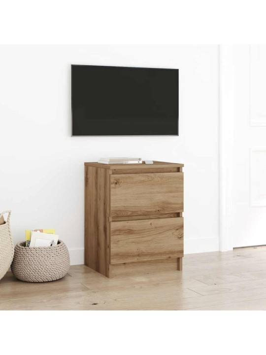 Tv skříňka dub artisan 40x35x54 cm kompozitní dřevo