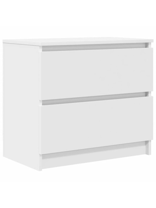 Tv skříňka bílá 60x35x54 cm kompozitní dřevo