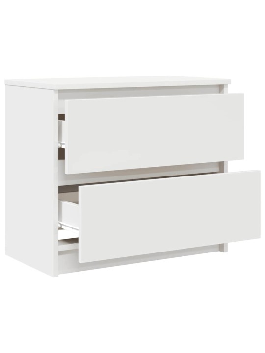 Tv skříňka bílá 60x35x54 cm kompozitní dřevo