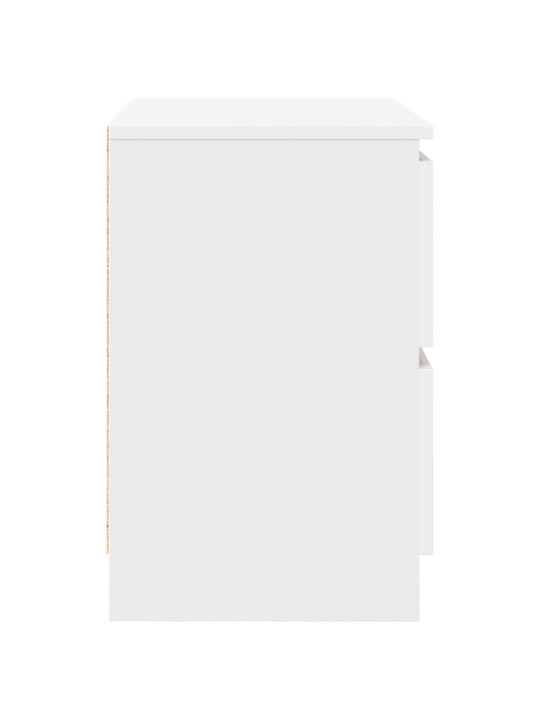 Tv skříňka bílá 60x35x54 cm kompozitní dřevo