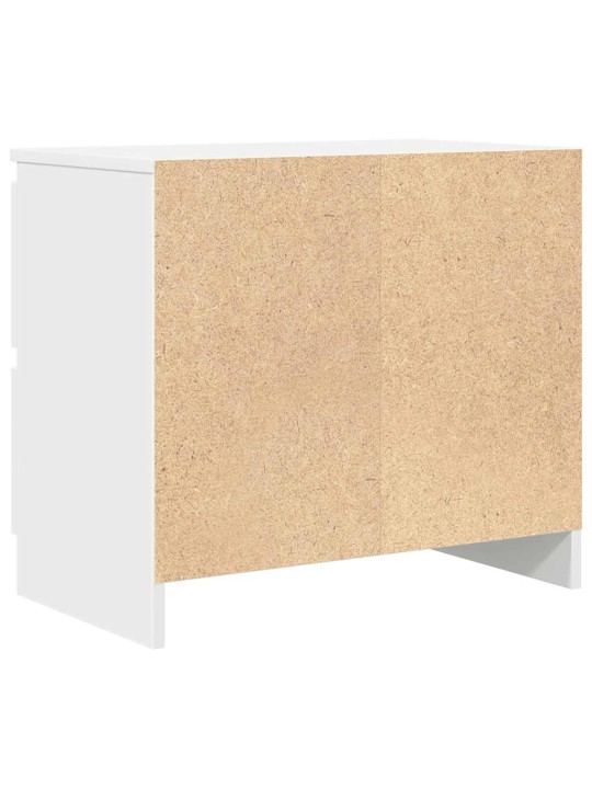 Tv skříňka bílá 60x35x54 cm kompozitní dřevo