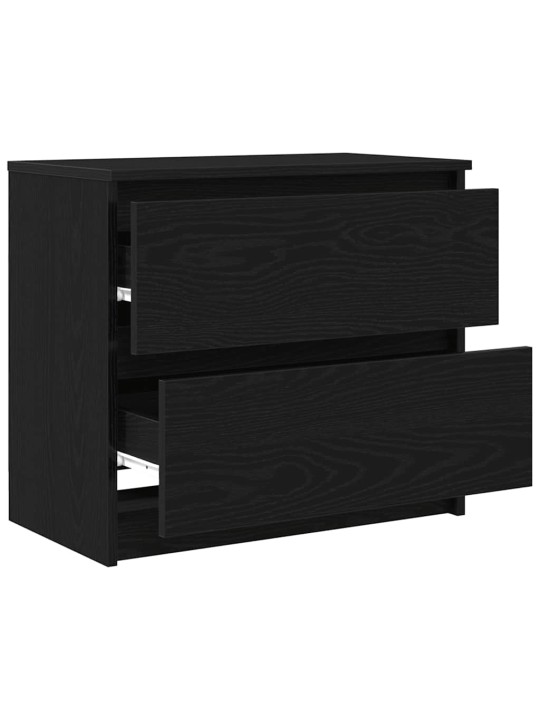 Tv skříňka černá 60x35x54 cm kompozitní dřevo