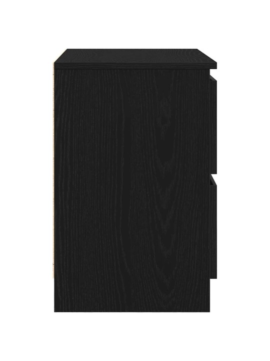 Tv skříňka černá 60x35x54 cm kompozitní dřevo