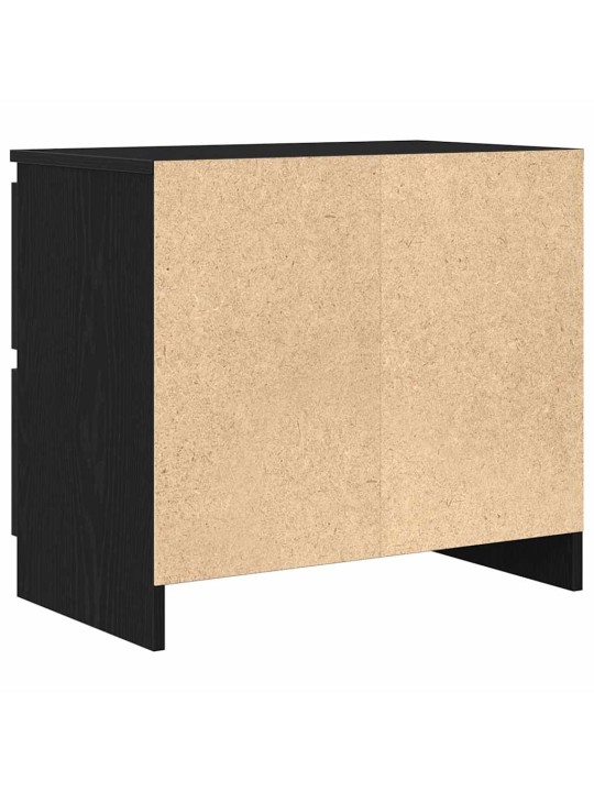 Tv skříňka černá 60x35x54 cm kompozitní dřevo