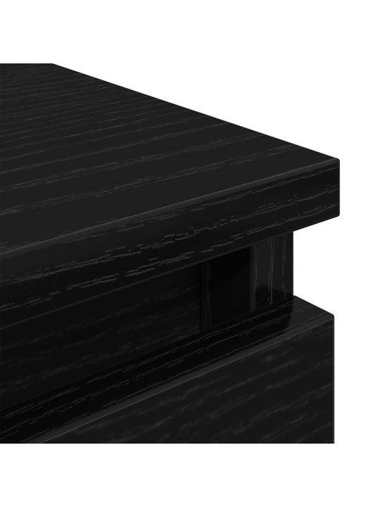 Tv skříňka černá 60x35x54 cm kompozitní dřevo