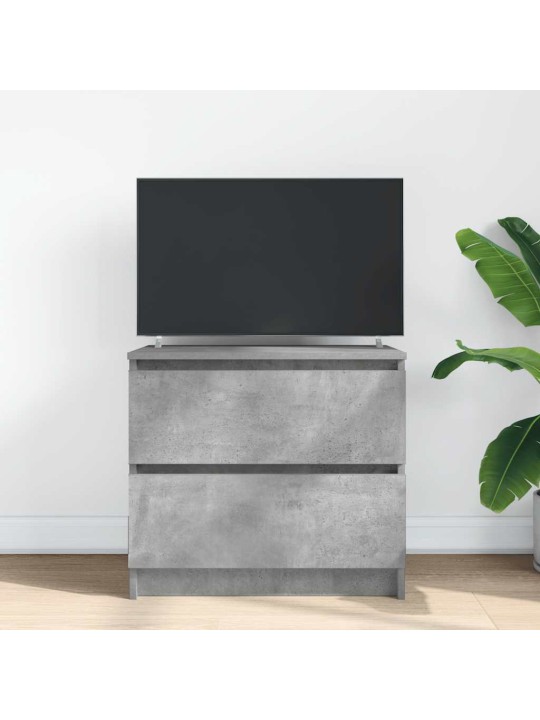 Tv skříňka betonově šedá 60x35x54 cm kompozitní dřevo