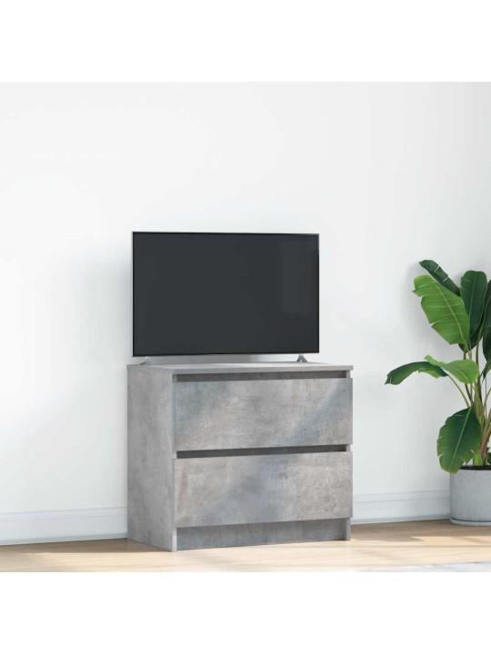 Tv skříňka betonově šedá 60x35x54 cm kompozitní dřevo