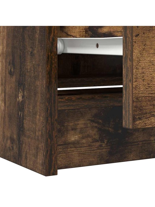 Tv skříňka kouřový dub 60x35x54 cm kompozitní dřevo