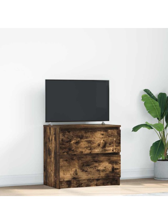 Tv skříňka kouřový dub 60x35x54 cm kompozitní dřevo