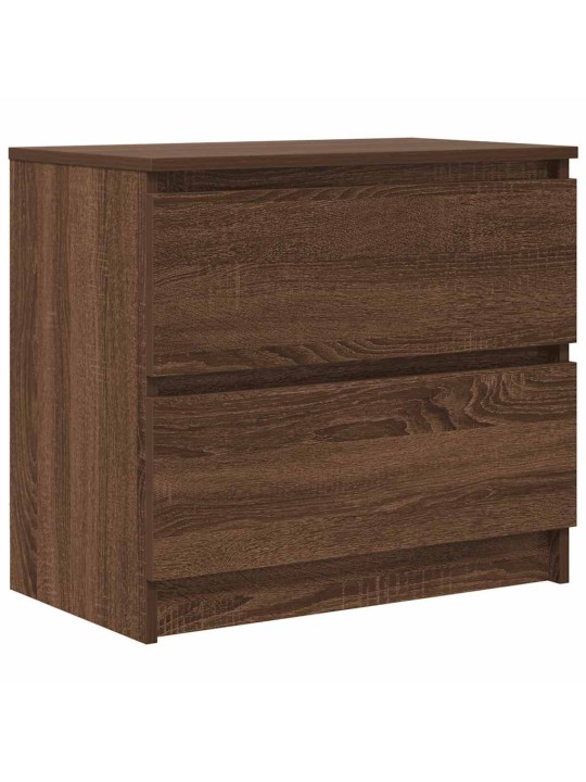 Tv skříňka hnědý dub 60x35x54 cm kompozitní dřevo