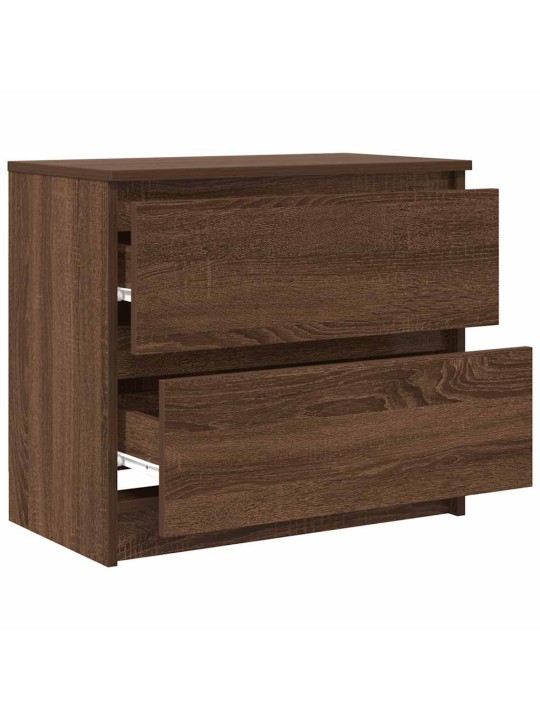 Tv skříňka hnědý dub 60x35x54 cm kompozitní dřevo