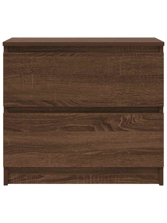 Tv skříňka hnědý dub 60x35x54 cm kompozitní dřevo