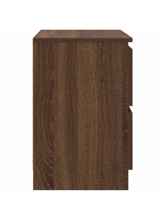 Tv skříňka hnědý dub 60x35x54 cm kompozitní dřevo
