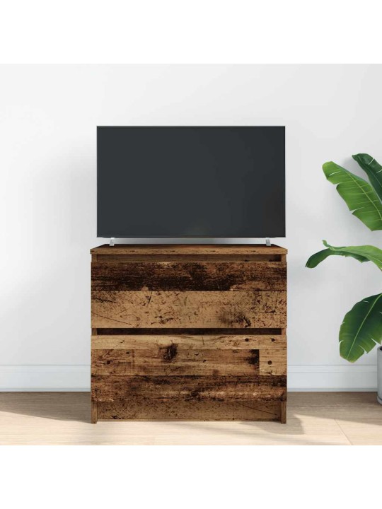 Tv stolek old wood 60x35x54 cm kompozitní dřevo