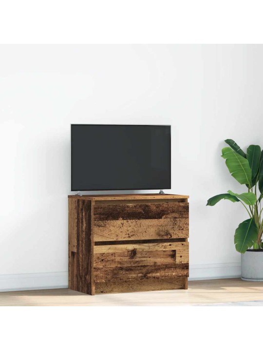Tv stolek old wood 60x35x54 cm kompozitní dřevo