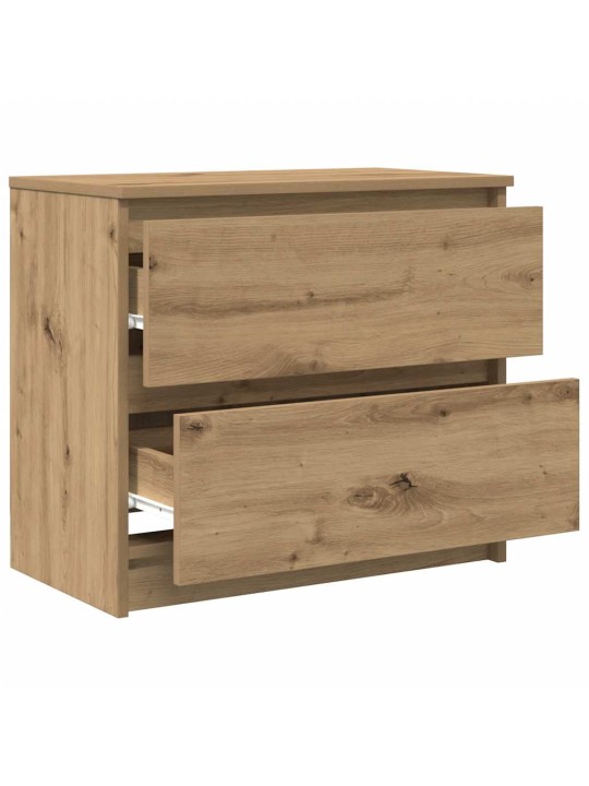 Tv skříňka dub artisan 60x35x54 cm kompozitní dřevo