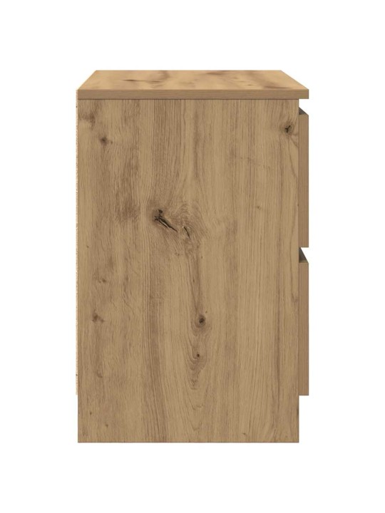 Tv skříňka dub artisan 60x35x54 cm kompozitní dřevo