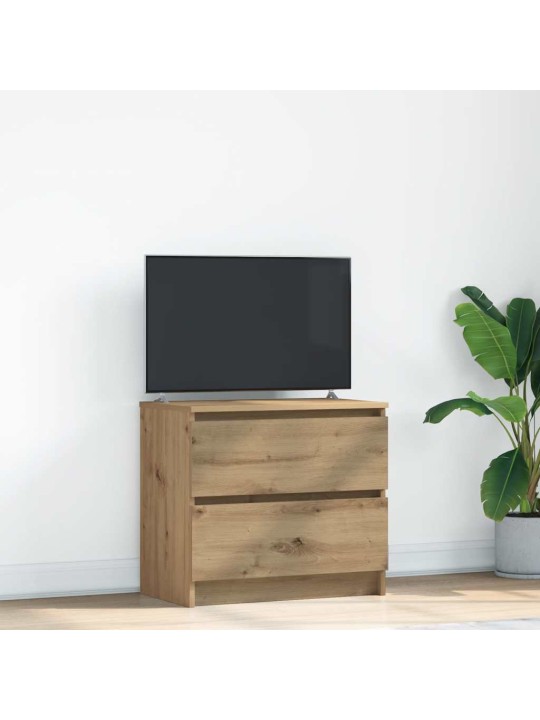 Tv skříňka dub artisan 60x35x54 cm kompozitní dřevo