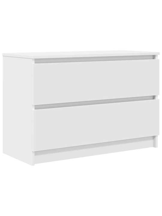 Tv skříňka bílá 80x35x54 cm kompozitní dřevo