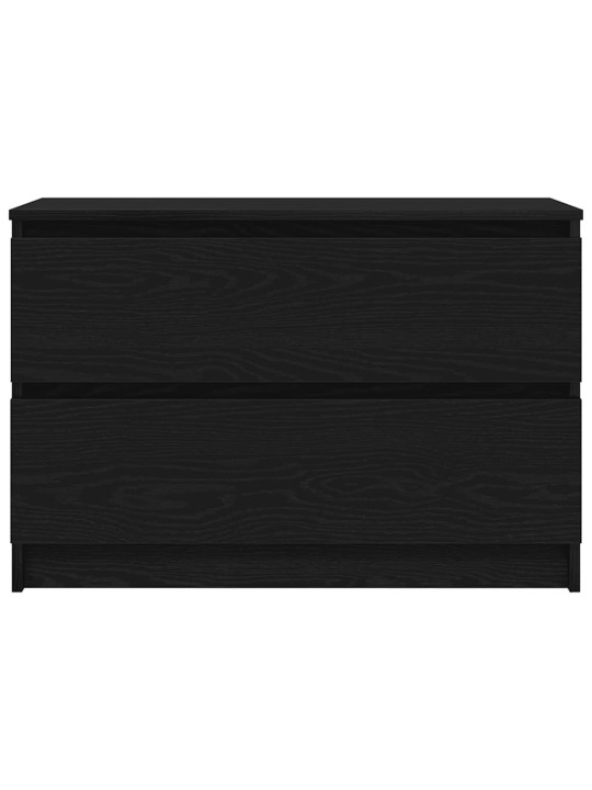 Tv skříňka černá 80x35x54 cm kompozitní dřevo