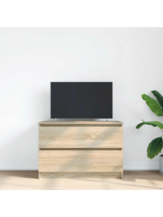 Tv skříňka dub sonoma 80x35x54 cm kompozitní dřevo