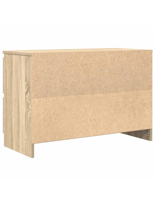 Tv skříňka dub sonoma 80x35x54 cm kompozitní dřevo