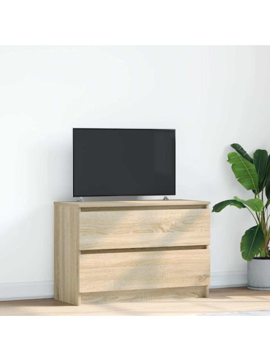 Tv skříňka dub sonoma 80x35x54 cm kompozitní dřevo