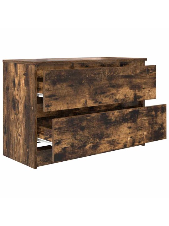 Tv skříňka kouřový dub 80x35x54 cm kompozitní dřevo