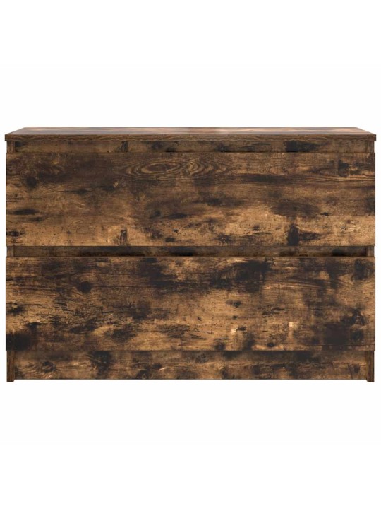 Tv skříňka kouřový dub 80x35x54 cm kompozitní dřevo