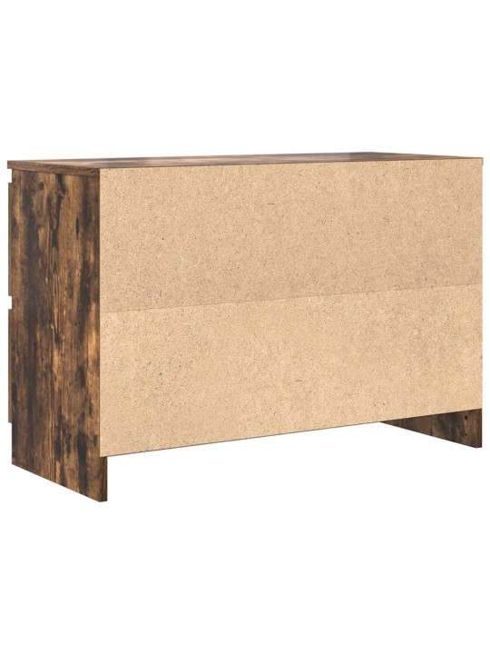 Tv skříňka kouřový dub 80x35x54 cm kompozitní dřevo