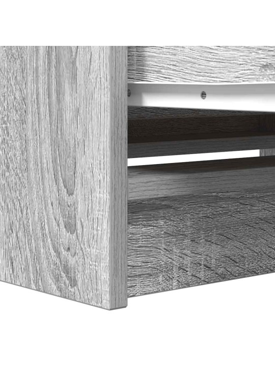 Tv skříňka šedá sonoma 80x35x54 cm kompozitní dřevo