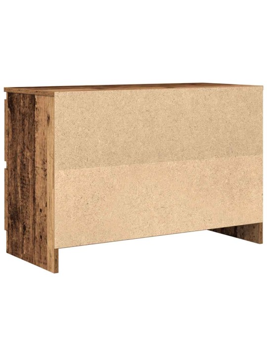 Tv skříňka old wood 80x35x54 cm kompozitní dřevo