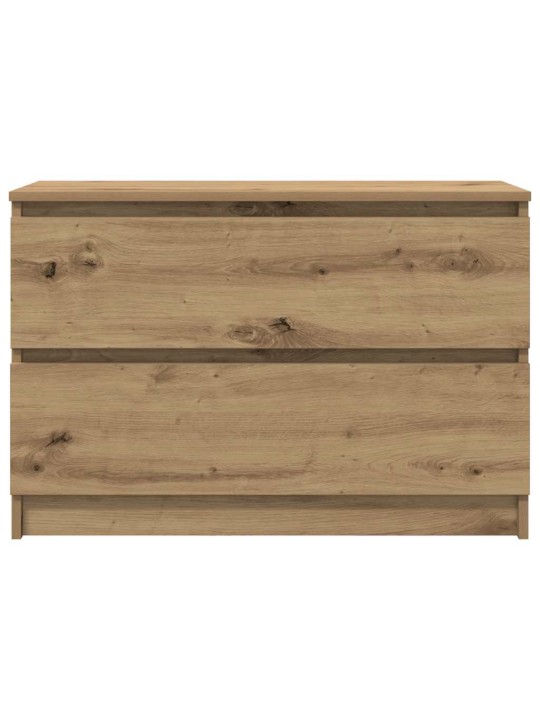 Tv skříňka dub artisan 80x35x54 cm kompozitní dřevo