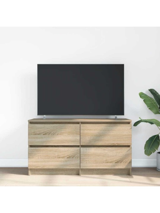 Tv skříňka dub sonoma 100x35x54 cm kompozitní dřevo