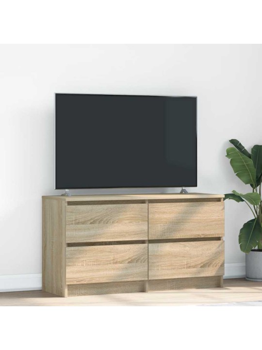 Tv skříňka dub sonoma 100x35x54 cm kompozitní dřevo