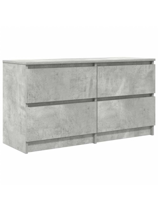 Tv skříňka betonově šedá 100x35x54 cm kompozitní dřevo