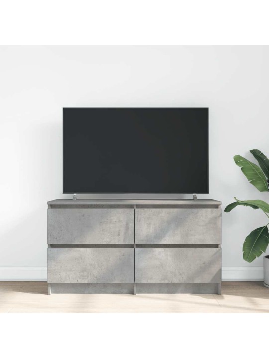Tv skříňka betonově šedá 100x35x54 cm kompozitní dřevo