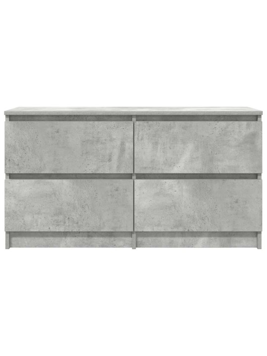 Tv skříňka betonově šedá 100x35x54 cm kompozitní dřevo