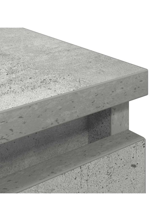 Tv skříňka betonově šedá 100x35x54 cm kompozitní dřevo