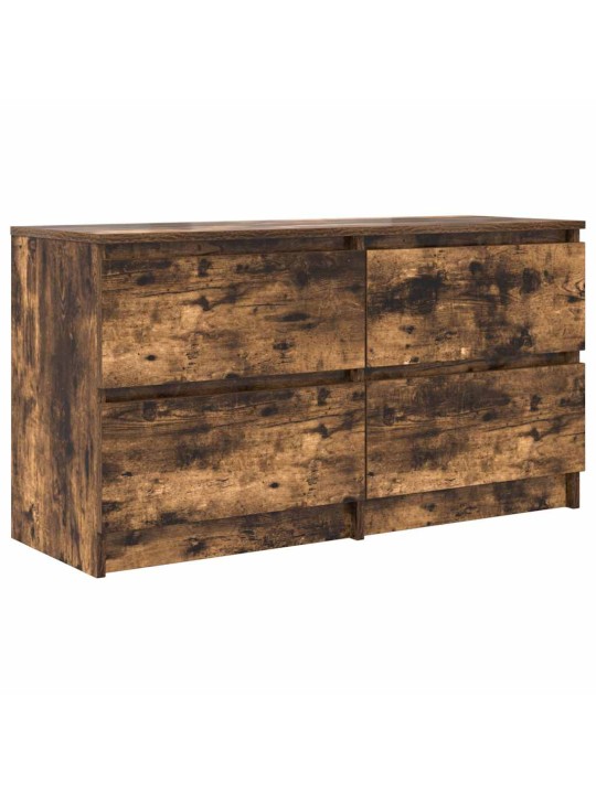 Tv skříňka kouřový dub 100x35x54 cm kompozitní dřevo
