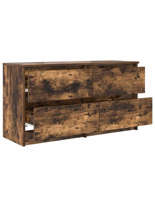 Tv skříňka kouřový dub 100x35x54 cm kompozitní dřevo