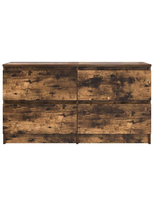 Tv skříňka kouřový dub 100x35x54 cm kompozitní dřevo