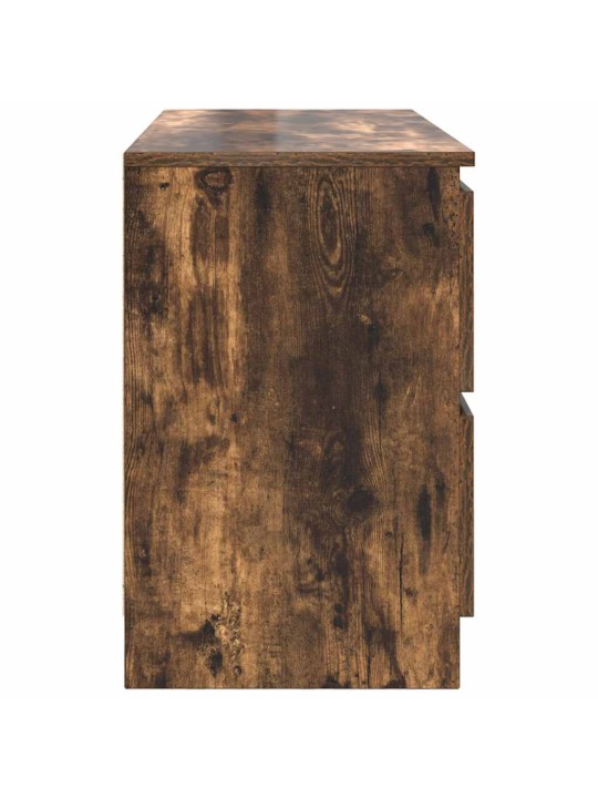 Tv skříňka kouřový dub 100x35x54 cm kompozitní dřevo